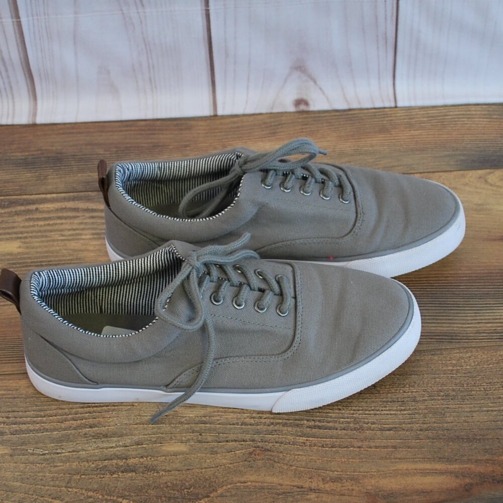Goodfellow & Co Men's Casual Low Gray Lace Up Sneakers 8